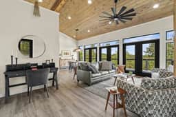 A Red River Barnhouse- Hot tub, Firepit, Gas Fireplace - Image 5