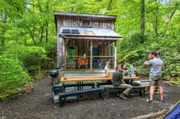 Beech Timber | Off-Grid Glamping Cabin with Private Trails, Firepit + Creekside Vibes - Image 5