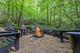 Beech Timber | Off-Grid Glamping Cabin with Private Trails, Firepit + Creekside Vibes - Image 4