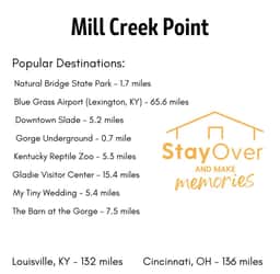 Mill Creek Point- Hot Tub, Covered Deck, 45 Acres, Private Hiking - Image 4