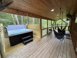 Soul Sister ‒ Creekview Cabin w/ Hot Tub, Fire Pit, 4 Minutes to Natural Bridge - Image 2