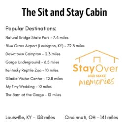 The Sit and Stay Cabin- Hot Tub, Firepit, Covered Porch, WiFi - Image 5