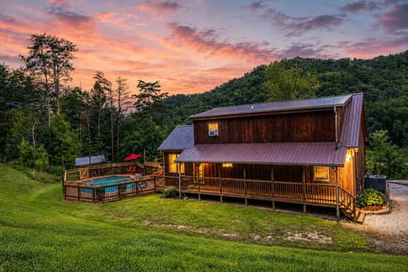 Starry Mountain Night | Private Pool, Mountain Views + Family Fun - Image 1