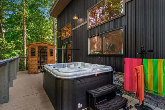 Ember & Fern | New Build w/ Hot Tub, Dry Sauna + Views - Image 1
