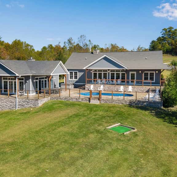 Calaboose Retreat | 30-Acre Estate with Seasonal Pool, Hot Tub, Pond + Pool House - Image 1