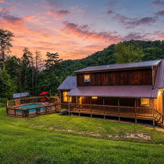Starry Mountain Night | Private Pool, Mountain Views + Family Fun - Image 1