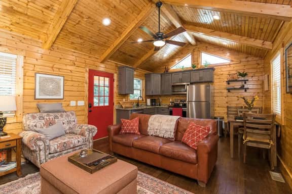 Creeksong- Firepit, WiFi, Fireplace, Creek View, Hiking Trails, 4 mins to Natural Bridge - Image 2