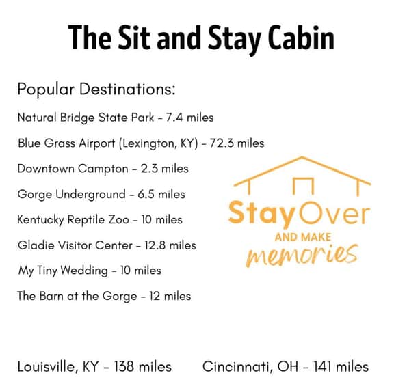 The Sit and Stay Cabin- Hot Tub, Firepit, Covered Porch, WiFi - Image 5