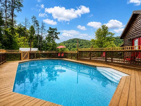 Starry Mountain Night | Private Pool, Mountain Views + Family Fun - Image 2