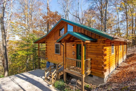 Cozy Canopy- Hot Tub, Firepit, Covered Deck, WiFi - Image 1